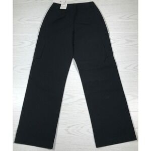 Nike Jordan Cargo Pants Women XS Black Utility Cotton Canvas Straight Leg New